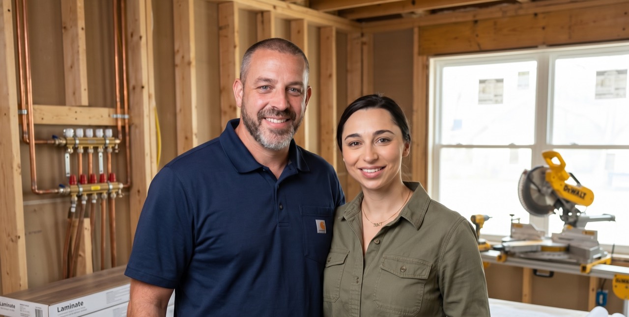 Colt and Carolyne, the people behind I Buy DFW Real Estate